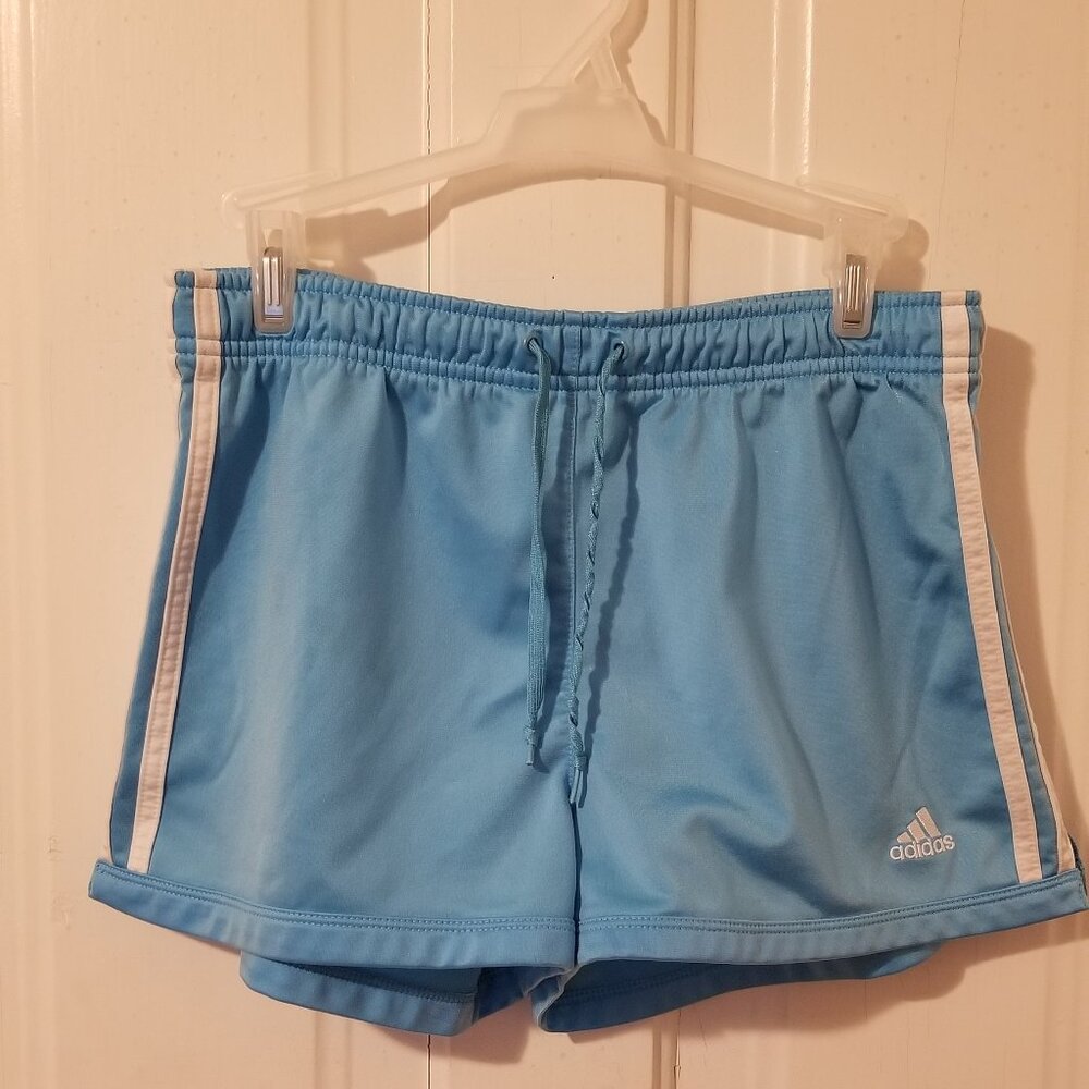 Adidas Baby Blue Shorts Size M